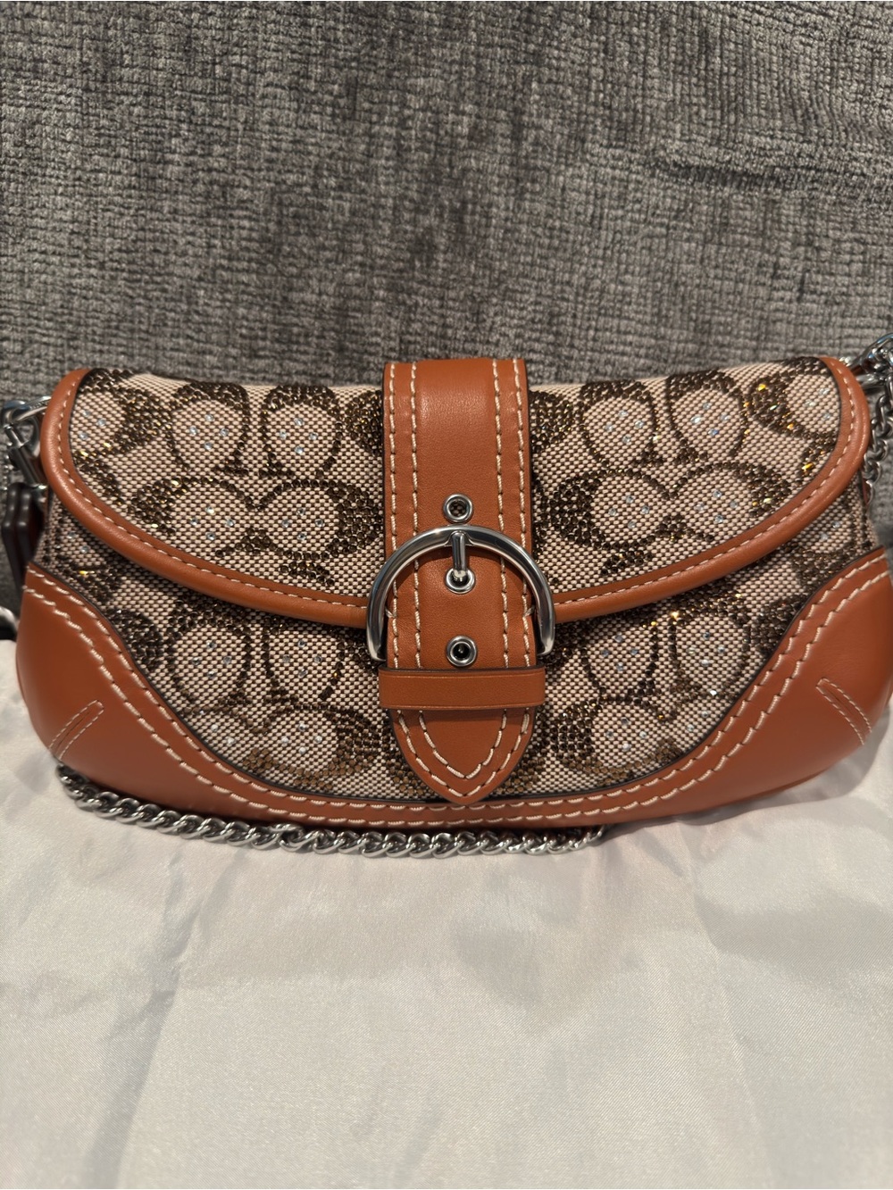 Coach Crystal Soho in Burnished Amber